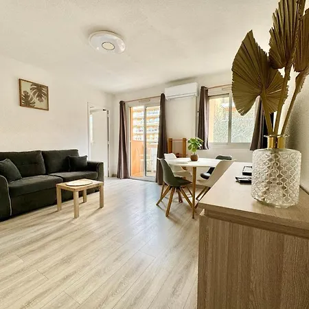 Appartement Méditerranée, 2 Pièces Très Calme, Clime, Centre