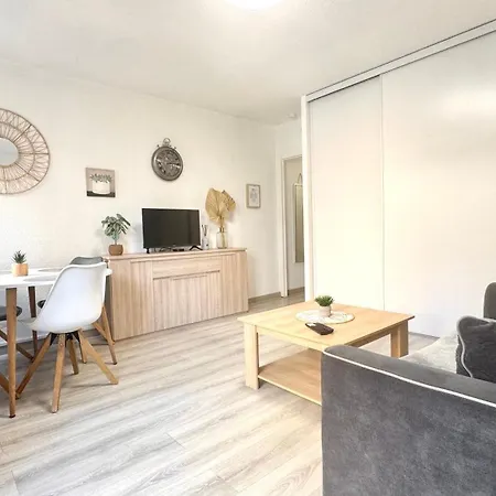 Mediterranee, 2 Pieces Tres Calme, Clime, Centre Apartman