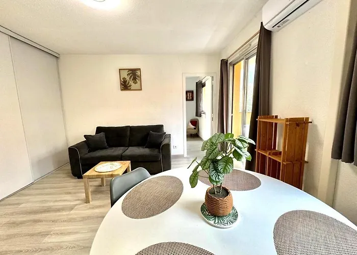 Apartament Mediterranee, 2 Pieces Tres Calme, Clime, Centre Mentona