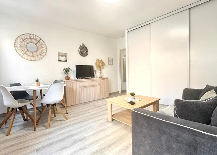 Mediterranee, 2 Pieces Tres Calme, Clime, Centre 公寓